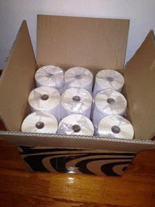 9000 Labels 18 Rolls 500 4x6 Direct Thermal Labels Zebra LP 2844, ZP,450, GoDex - Picture 1 of 5