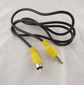 1pcs Single 1- RCA Phono Cable Male To Male Composite Audio Video Cable 1M 3Ft - Picture 1 of 5