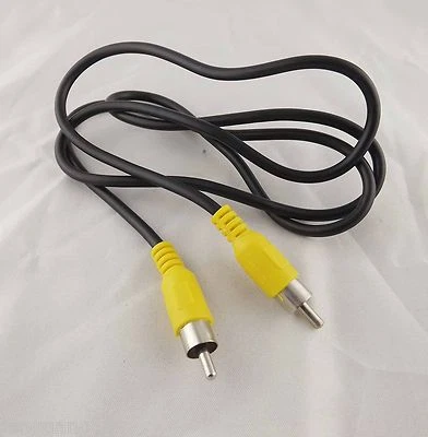 1pcs Single 1- RCA Phono Cable Male To Male Composite Audio Video Cable 1M 3Ft - Image 1 of 4
