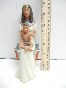 LENOX Queen Tiya Figurine Mother and Child - Picture 1 of 7