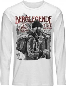 Piz Palü Shirt Ursberg langarm Longsleeves vintage weiß Herren Gr. XL - Bild 1 von 1