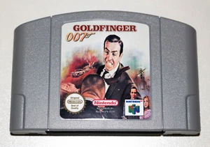 *PAL Version* 007 Goldfinger 64 English Game For N64 - Picture 1 of 3