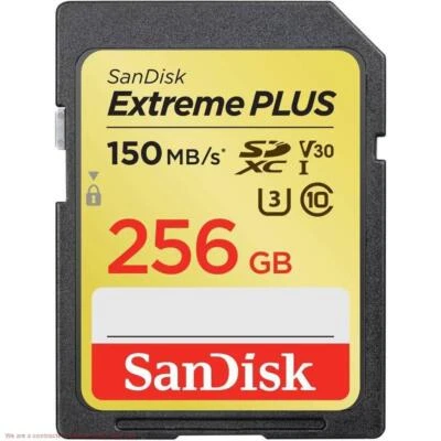 SanDisk Extreme PLUS 256GB SD - Image 1 of 3