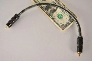 .33m(13.5") Straight Wire Info-Link Coaxial Digital Audio RCA Interconnect Cable - Picture 1 of 7