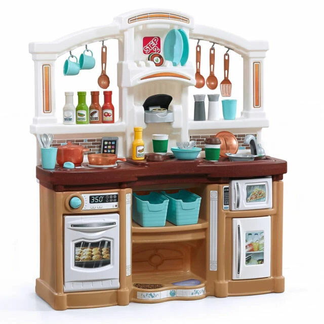 Step2 488599 Kids Plastic Cooking Kitchen Playset