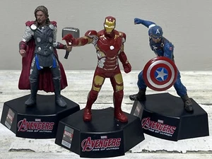 Marvel Avengers Age Of Ultron 3 Figuren Captain America Iron Man Thor - Bild 1 von 9