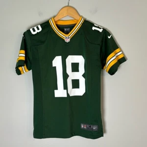 Green Bay Packers Randall Cobb #18 Youth Medium Jersey - Picture 1 of 5