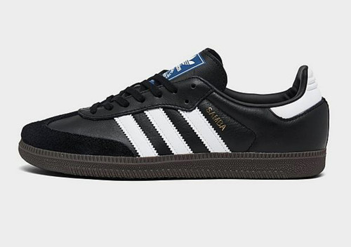 Scarpe casual Adidas Big Kids Originals Samba OG in nero bianco US 6 5 stringate