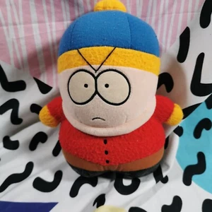 South Park 1998 Eric Cartman 8" juguete de felpa suave de colección programa de televisión de culto merchandising retro - Imagen 1 de 8