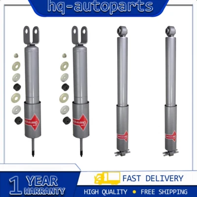 4x Amortiguadores y puntales delanteros traseros KYB para Hummer H3 2006~2010 Foto 1 de 4