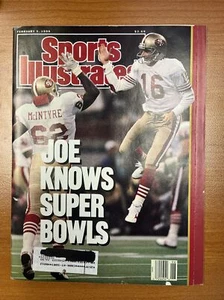 Sports Illustrated 5. Februar 1990 Joe Montana knows Super Bowls 49ers - Bild 1 von 1