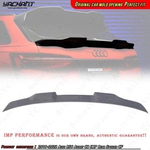 CARBON Auto Kit For 19-22 RS6 Avant C8 iMP PERFORMANCE Rear Spoiler Tail Wing - Imagen 1 de 24