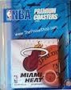 MIAMI HEAT PREMIUM CARDBOARD COASTER SET 10 PACK NEW ! - Picture 1 of 1
