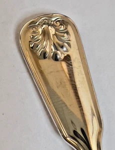 1 SHELL & THREAD TIFFANY 4" DEMITASSE SPOON NO MONO LITTLE USE HAV 18 - Picture 1 of 5