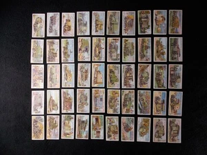 Juego completo de 50 tarjetas de cigarrillos Wills Motors militares 1916 - Imagen 1 de 10