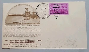1956 United States Cover 125th Ann. DeWitt Clinton. Sept 24, 1956. Scott 1067. - Picture 1 of 4