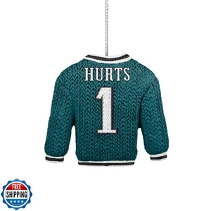 FOCO - NFL Football Holiday Sweater Resin Xmas Christmas Tree Hanging Ornamen - Bild 1 von 4