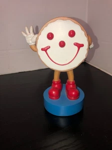Eat N Park Smiley Face Cookie BOBBLEHEAD 7" Tall - Picture 1 of 7
