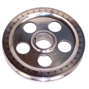 Degree Crank Pulley, Sand Sealed, Machine In, Standard Dia Dunebuggy & VW - Imagen 1 de 1