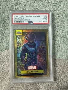 2024 Topps Chrome Marvel Galactus Gold /50 PSA 9 - Picture 1 of 3