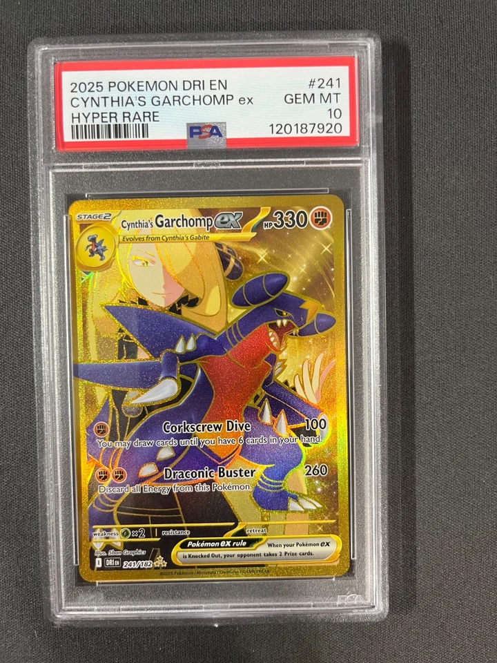 Cynthia's Garchomp ex 241/182 Sv10: Destined Rivals Holo - Image 1 of 1