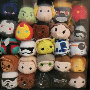 Disney TSUM TSUM Mini Plush Huge Lot Of 139 New With Tag Star Wars Marvel - Picture 1 of 9