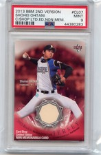 2013 BBM 2nd Version Shohei Ohtani  #CL07 C/Shop Ltd.Ed. PSA 9 Mint !! #44380283