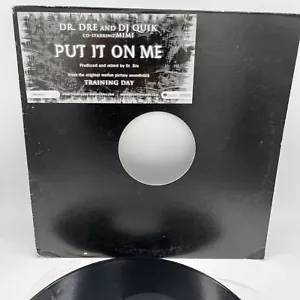 Dr Dre Put It On Me Training Day Dj Quik EP Vinyl 2001 - Picture 1 of 2