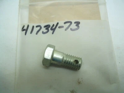 Nuevo de Lote Antiguo Anclaje de Freno Trasero Tapa Perno Tornillo 41734-73 Harley Cabeza de Pala FX FL Foto 1 de 3