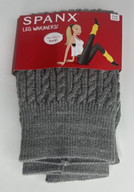 Acrylic Blend Gray Leg Warmers for Women for sale