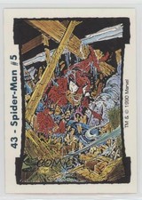 1990 Comic Images Todd McFarlane Series II Spider-Man #4 #42 2k3