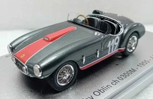 FERRARI 166 MM BARCHETTA OBLIN Ch.0300MM 24h LM 1957 GRIGIO SC.MET KESS 43056421 - Foto 1 di 2