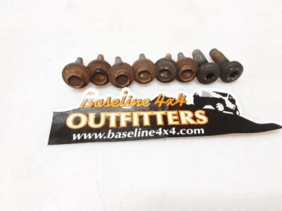 Parafusos de assento dianteiro Jeep TJ Wrangler 1999 2000 2001 2002 2003 2004 2005 2006 47763 - Imagem 1 de 4