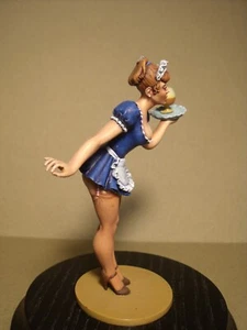 1/18 FIGUR GIRL JULIE VROOM BEMALT FUR NOREV SCHUCO AUTOART MINICHAMPS - Bild 1 von 4