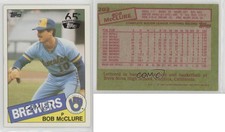 2016 Topps 65th Anniversary Buybacks Standard Black Bob McClure #1985-203