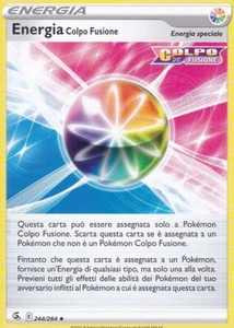 CARTA POKEMON - ENERGIA  COLPO FUSIONE - 244/264 - NON COMUNE - IN ITALIANO - Foto 1 di 1