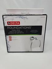 Delta FND46-PC Foundations Towel Ring, Chrome Finish