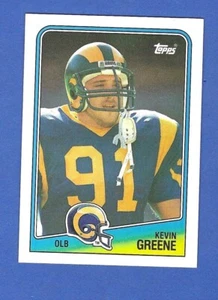 1988 TOPPS #300 KEVIN GREENE ROOKIE FOOTBALL CARD (NrMT-MT) - Picture 1 of 2