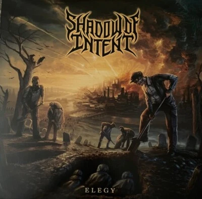 Shadow Of Intent - Elegy 2 x LP LIMITED CUSTARD Colored Vinyl Album NEW Record - Image 1 of 2