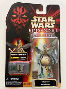 Star Wars Episode 1 WATTO Action Figure w/Datapad & CommTech Chip - Picture 1 of 2