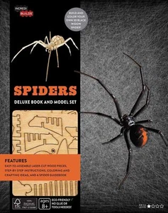 Deluxe Book & Model Set - SPIDERS  NEW *FREE P&P* - Picture 1 of 1