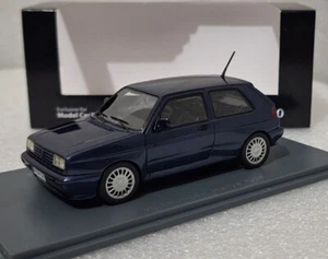 Volkswagen VW Golf G60 Rallye 1989 Blue 1:43 Neo 43583 EXTREMELY RARE!! 1 of 300 - Picture 1 of 16