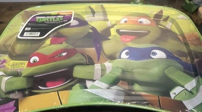 Teenage Mutant Ninja Turtle TMNT TV обеденный складной металлический поднос! Совершенно новый! Редкий - Изображение 1 из 4
