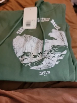 Levi's Mens 3XL Hoodie Hoody Sweatshirt Green Hooded Pullover Big NWT $59.50 - Image 1 of 4