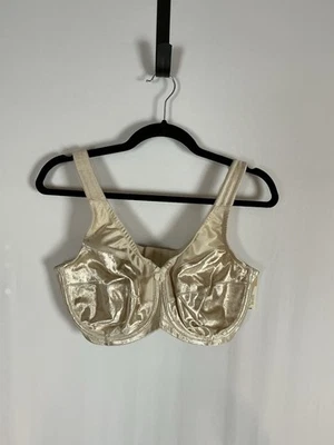 Sutiã Cabernet tamanho 38DD bege busto completo sem fio alças de camisa novo com etiquetas - Imagem 1 de 4