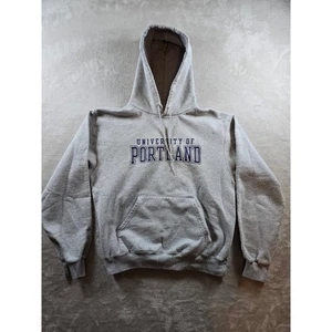 Sudadera con Capucha Universidad de Portland para Mujer M Gris Campeón Envejecido *Leer - Imagen 1 de 10