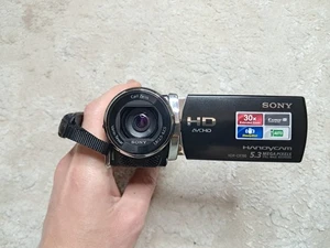 Sony Handycam HDR-CX190E Digital Video Camera Recorder Camcorder Retro Black - Picture 1 of 21