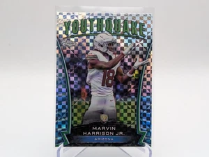 2024 Topps Chrome MARVIN HARRISON JR #Y-4 Rookie Youthquake X-Fractor RC - Picture 1 of 2