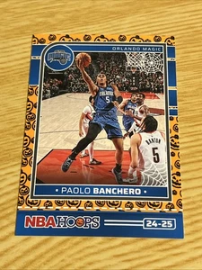 2025 Panini Haunted Hoops Orange #92 Paolo Banchero - Picture 1 of 2