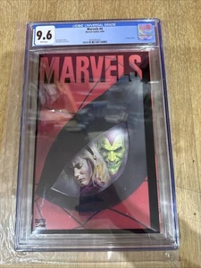 Marvels #4 - Key comic & Iconic Alex Ross CVR! Cgc  9.6 - Brand New Slab! Graded - Picture 1 of 3